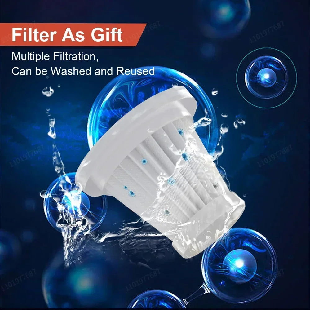 95000Pa Wireless Portable Vacuum Cleaner Car Vacuum Cleaner Handheld Mini Forcar Home Desktop Keyboard Cleaning Cordless Cleaner